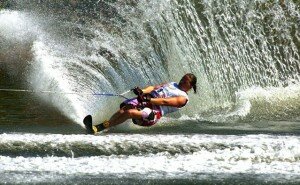 Sarah Green powers through