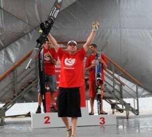 Jodi CELEBRATING a World Cup win in Dubna Russia