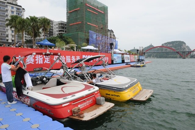 Liuzchu World Cup MasterCraft Boats help preparations