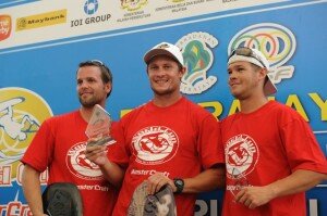 Shortboard Winners Aliaksei Zharnasek BLR, Olivier Fortamps BEL and Jimmy Siemers USA Shortboard Winners Aliaksei Zharnasek BLR, Olivier Fortamps BEL and Jimmy Siemers USA