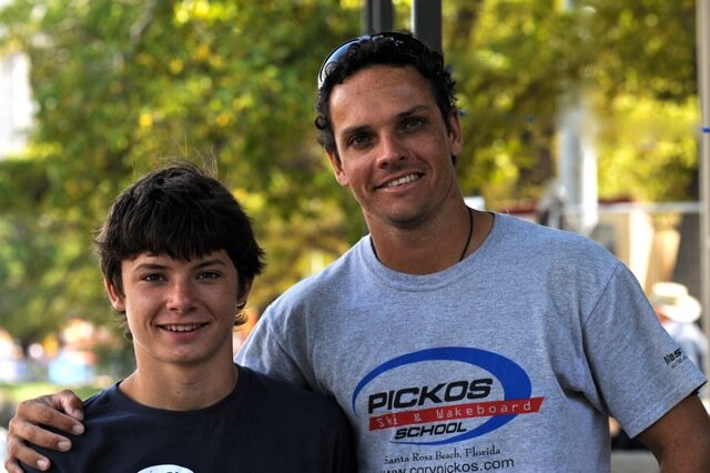 WORLD CUP STAR JAVIER JULIO ARG WITH RISING STAR JOSHUA BRIANT AUS