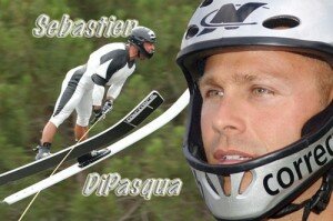 Sebastien DiPasqua hangs up his Jump skis