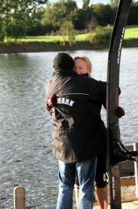 Ray & june celebrate the magic moment