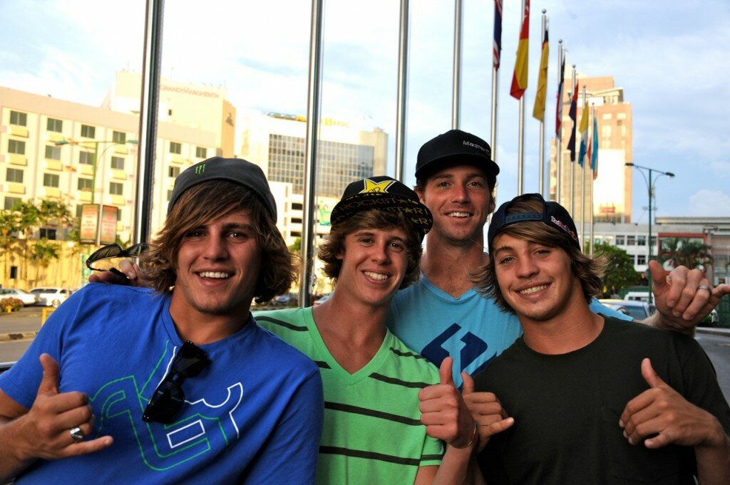 Harley Clifford, Daniel Powers, Andrew Adkison and Steel Lafferty