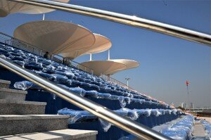 Totally new Grandstand just for our Linyi World Cup