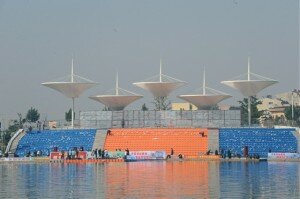 Perfect morning here at the Linyi City site Perfect morning here at the Linyi City site