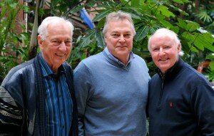 Kuno Ritschard, Alan Morton and Des Burke-Kennedy Kuno Ritschard, Alan Morton and Des Burke-Kennedy